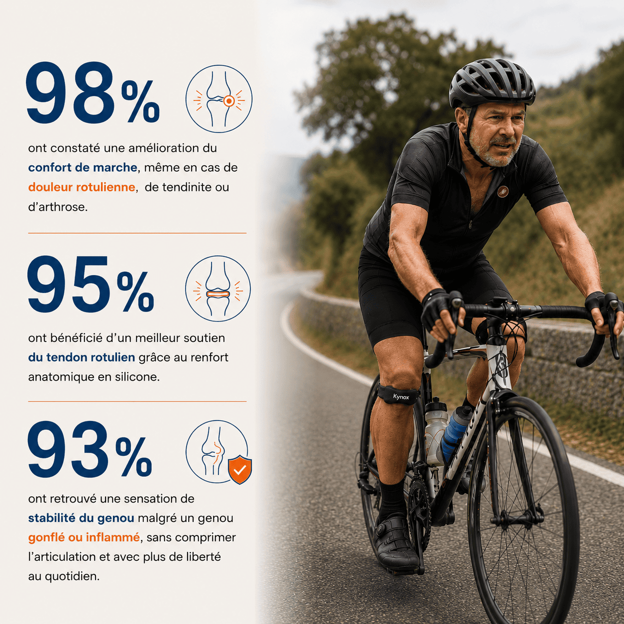 Kynox™ Sangle rotulienne de précision