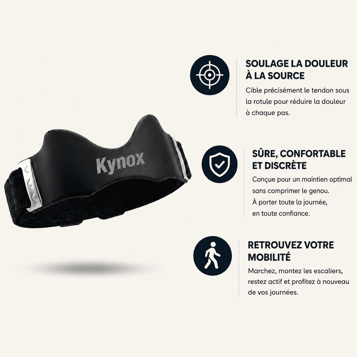 Kynox™ Sangle rotulienne de précision