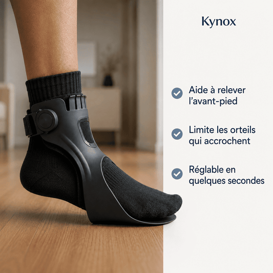 Kynox Marche Sereine™ — Orthèse releveur de pied