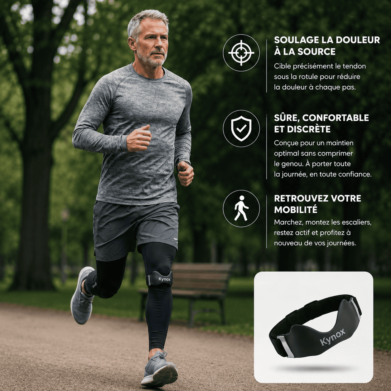 Kynox™ Sangle rotulienne de précision